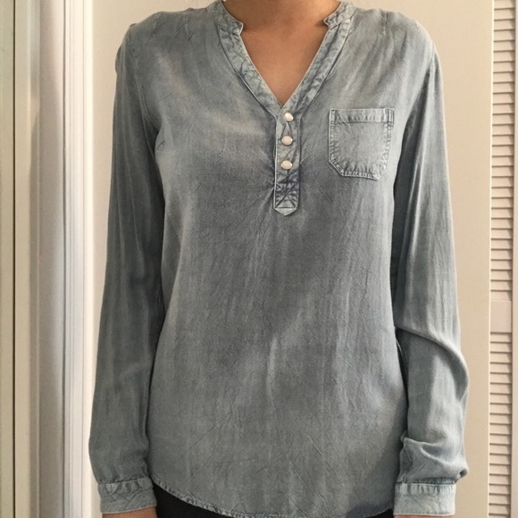 Red Camel Soft Blue Shirt - Picture 1 of 4